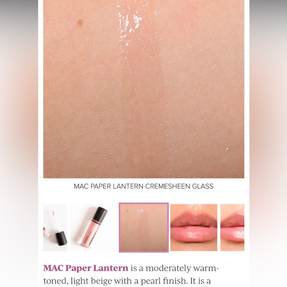 PAPER LANTERN & FASHION WHIM MAC CREMESHEEN GLASS Limited Edition - Picture 9 of 16